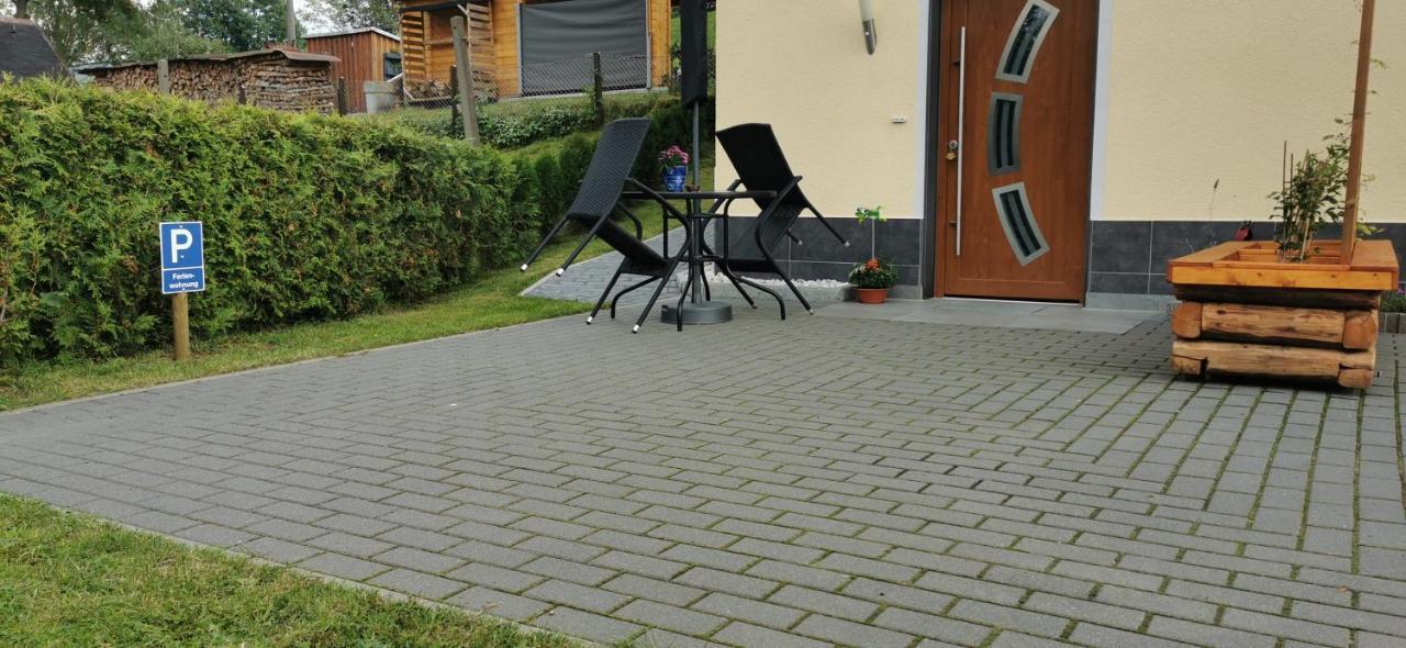 Ferienwohnung Tannenzwerg Tannenberg Bagian luar foto